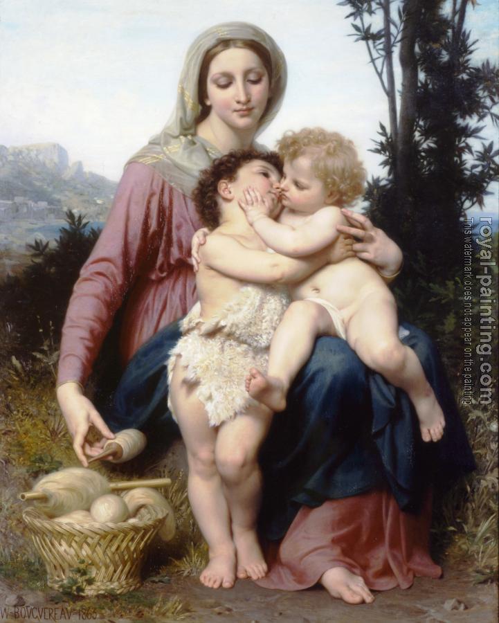 William-Adolphe Bouguereau : Sainte Famille (The Holy Family)